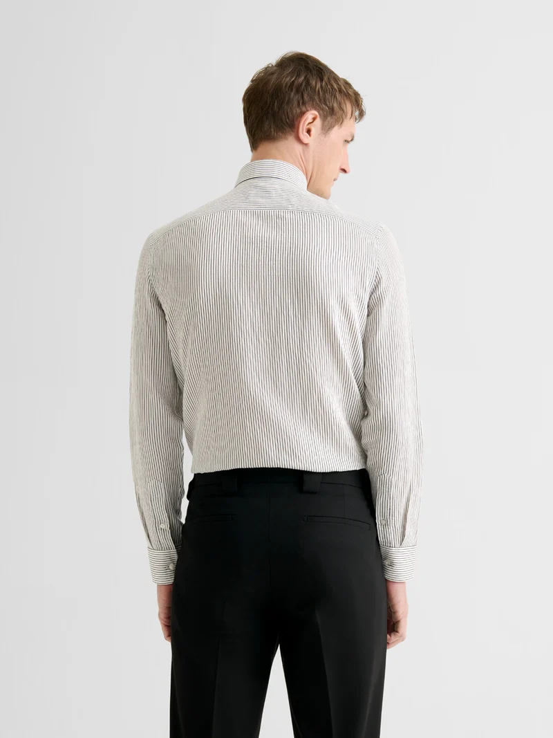 Chemise slim rayée