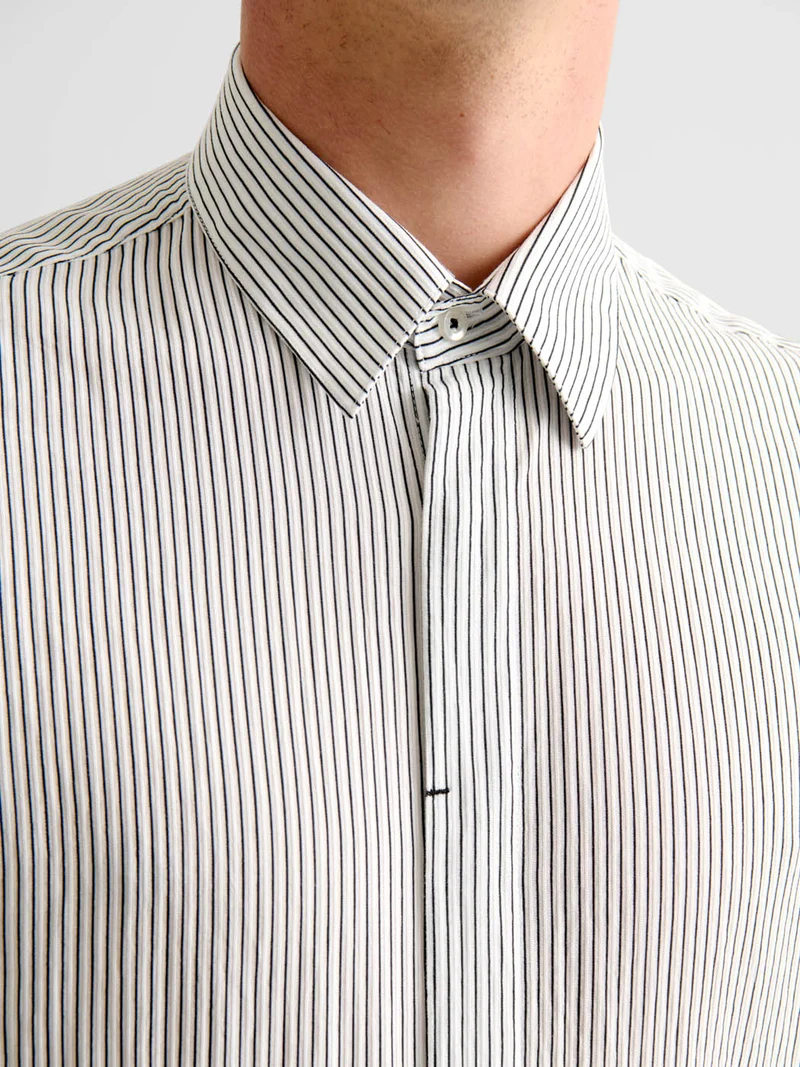 Chemise slim rayée