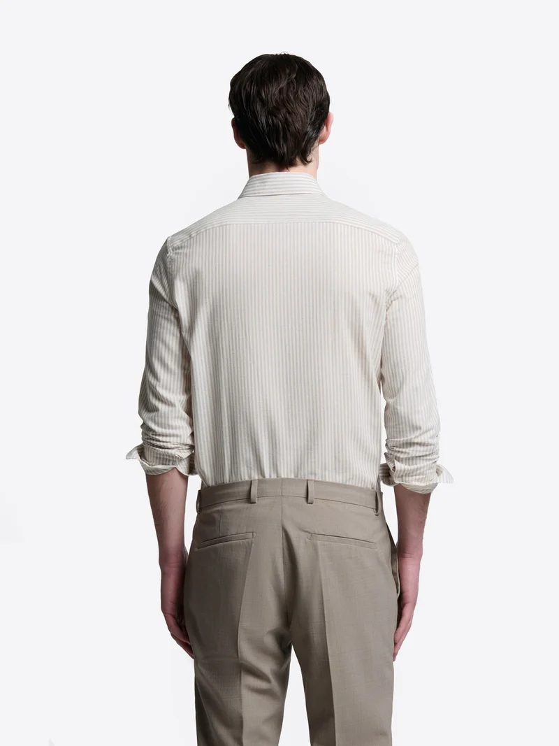 Chemise slim rayée