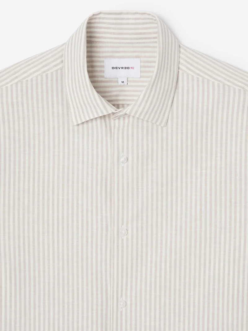 Chemise slim rayée