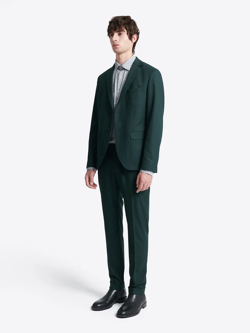 Chemise slim à motif