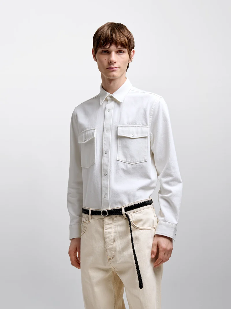 Chemise regular en coton - L'atelier