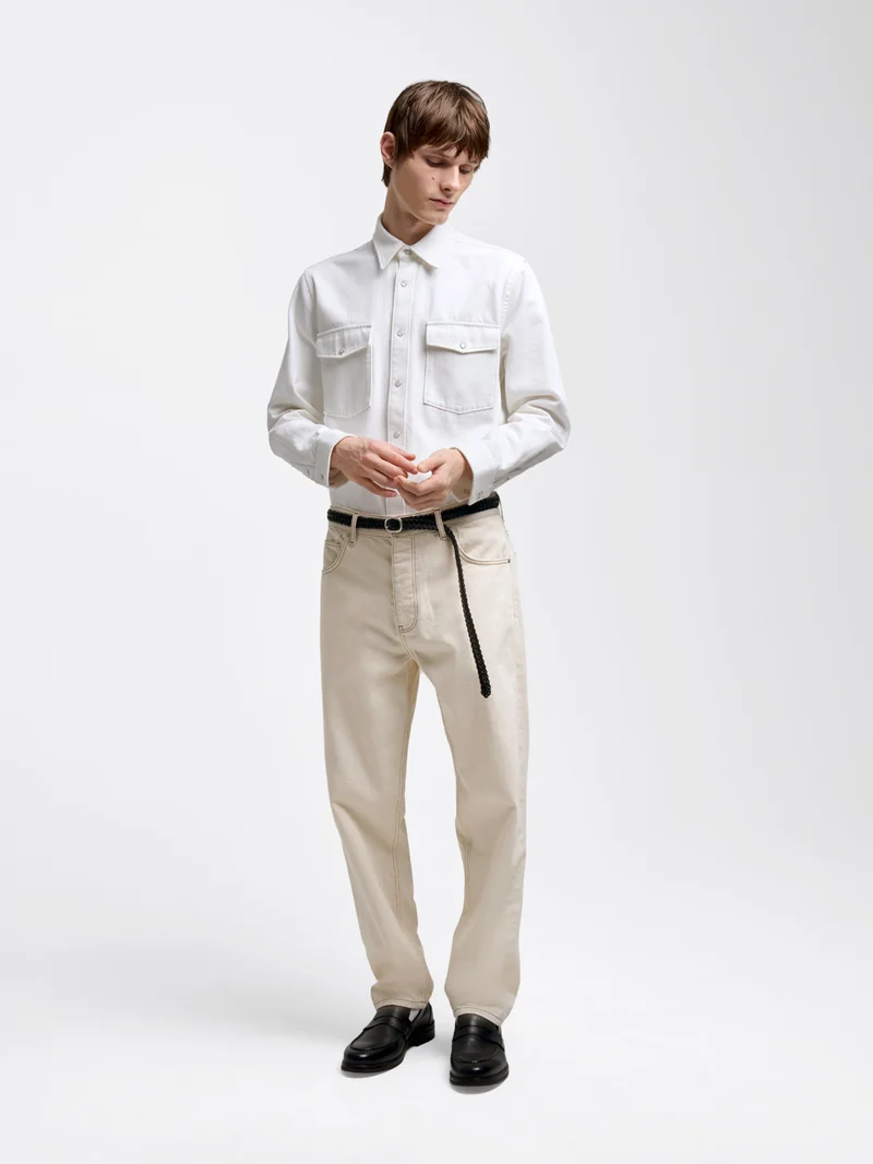 Chemise regular en coton - L'atelier