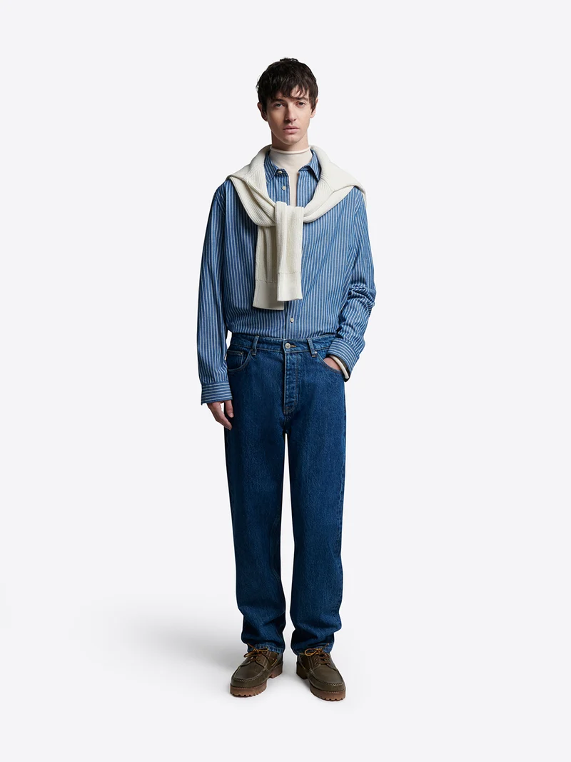 Chemise regular rayée - L'atelier