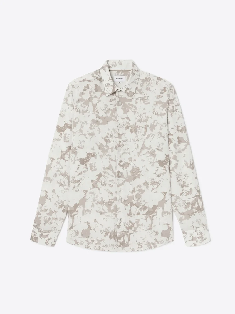 Chemise slim fleurie