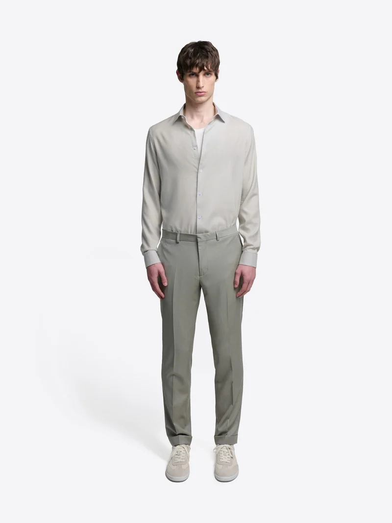 Chemise slim rayée