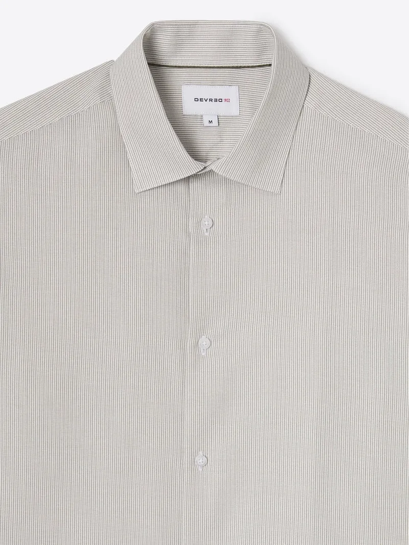 Chemise slim rayée