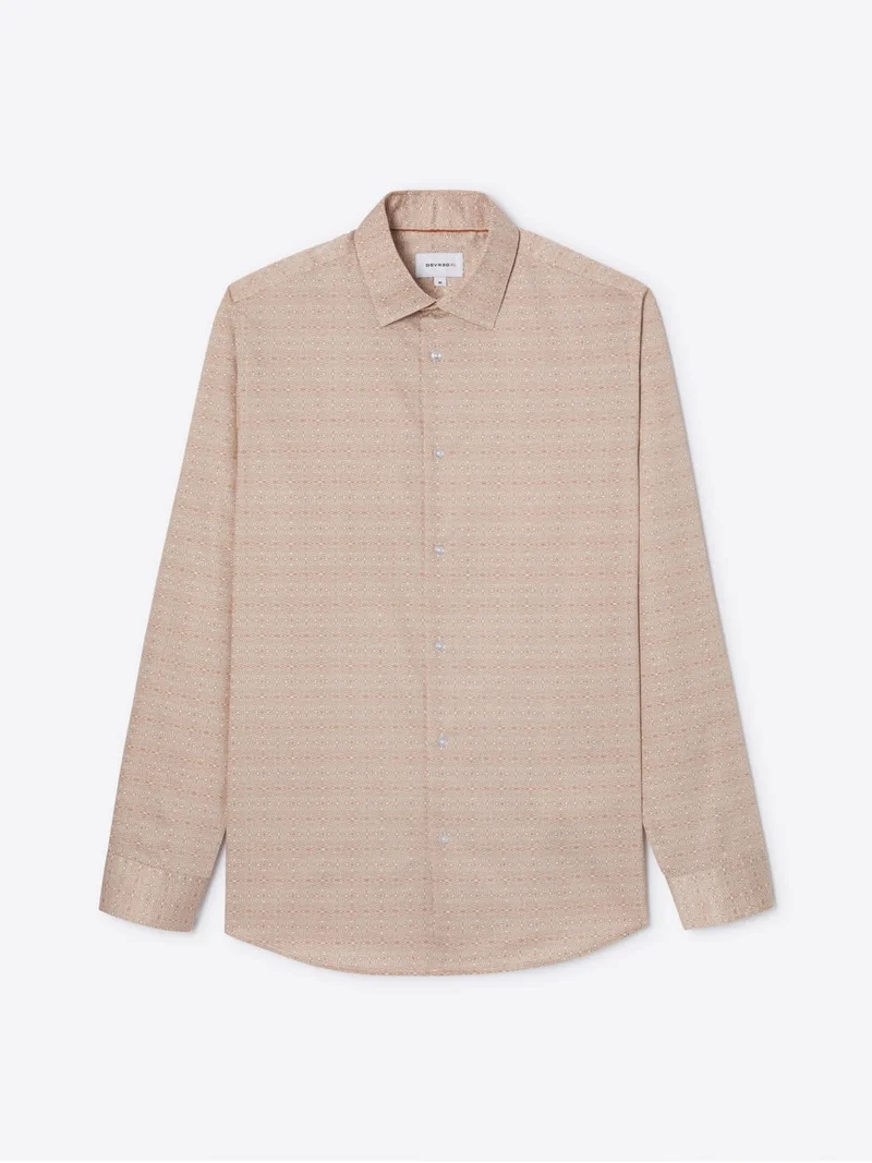 Chemise slim à motif