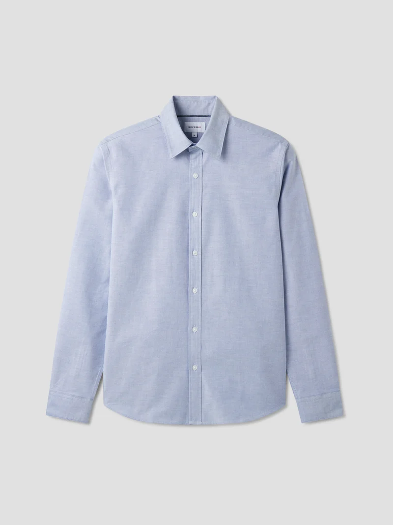 Chemise slim en coton bio