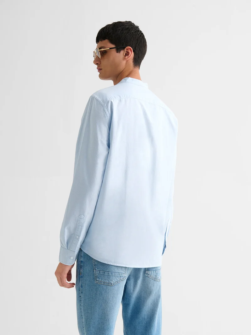 Chemise slim en oxford