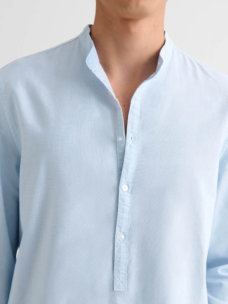 Chemise slim en oxford