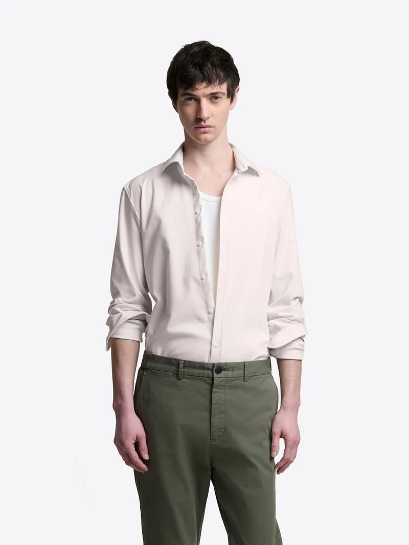Chemise extraslim stretch unie