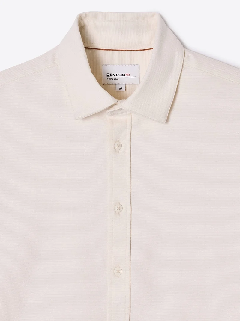 Chemise extraslim stretch unie
