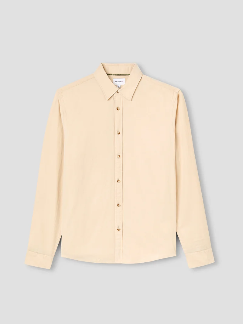 Chemise slim en velours