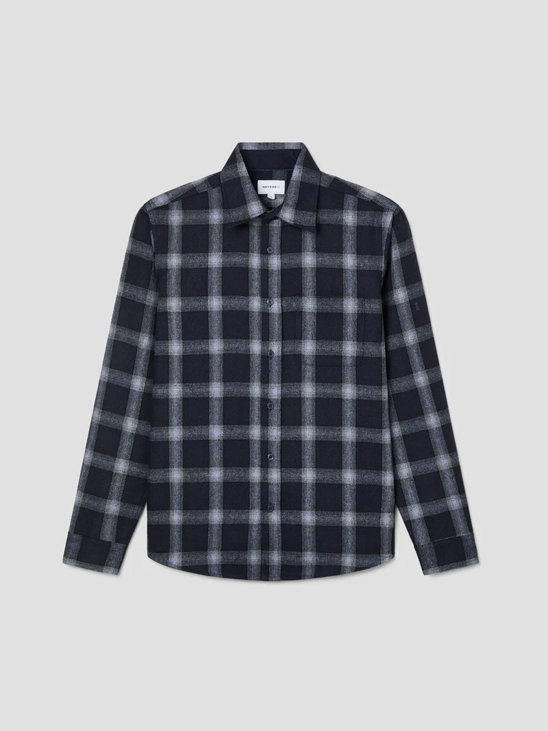 Chemise slim à carreaux
