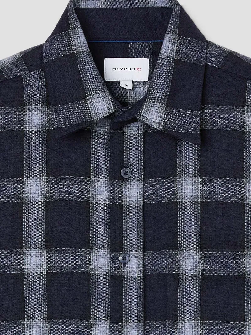 Chemise slim à carreaux