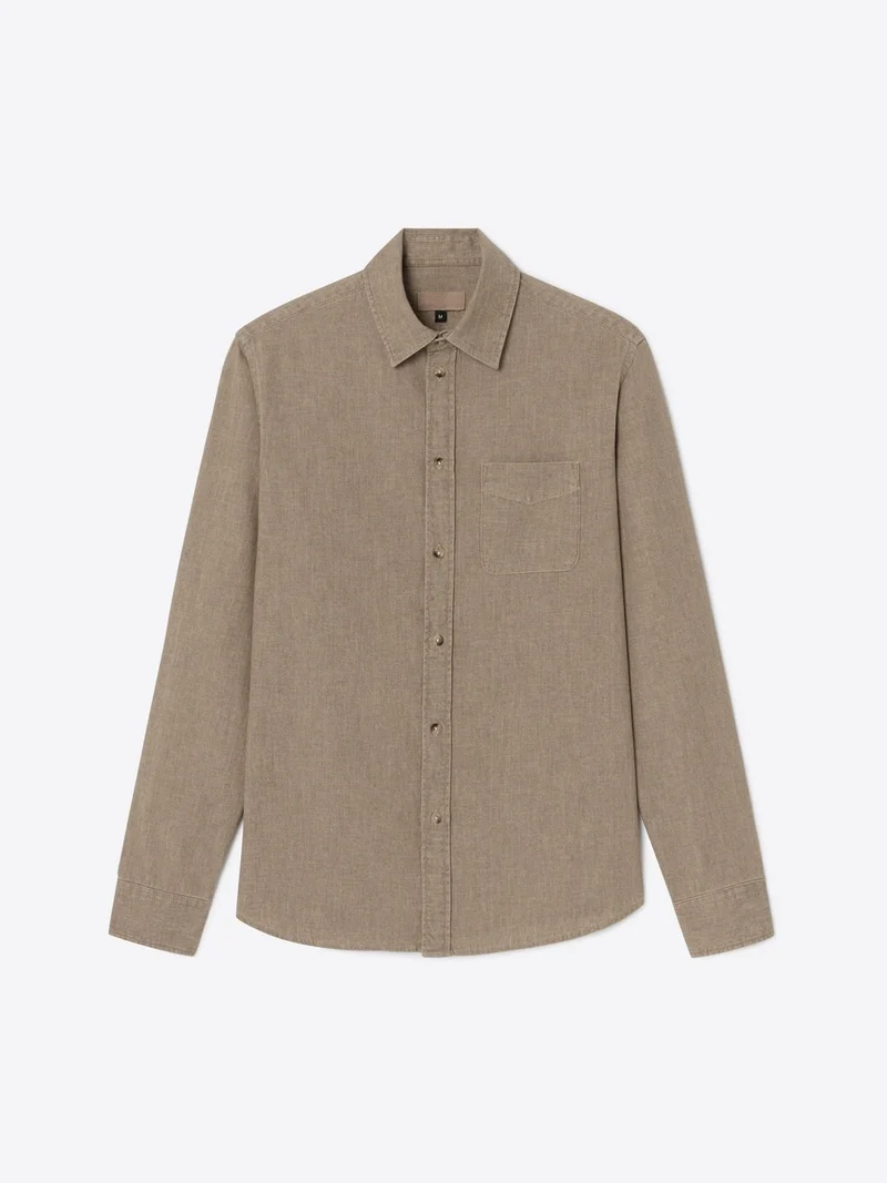 Chemise slim en jean