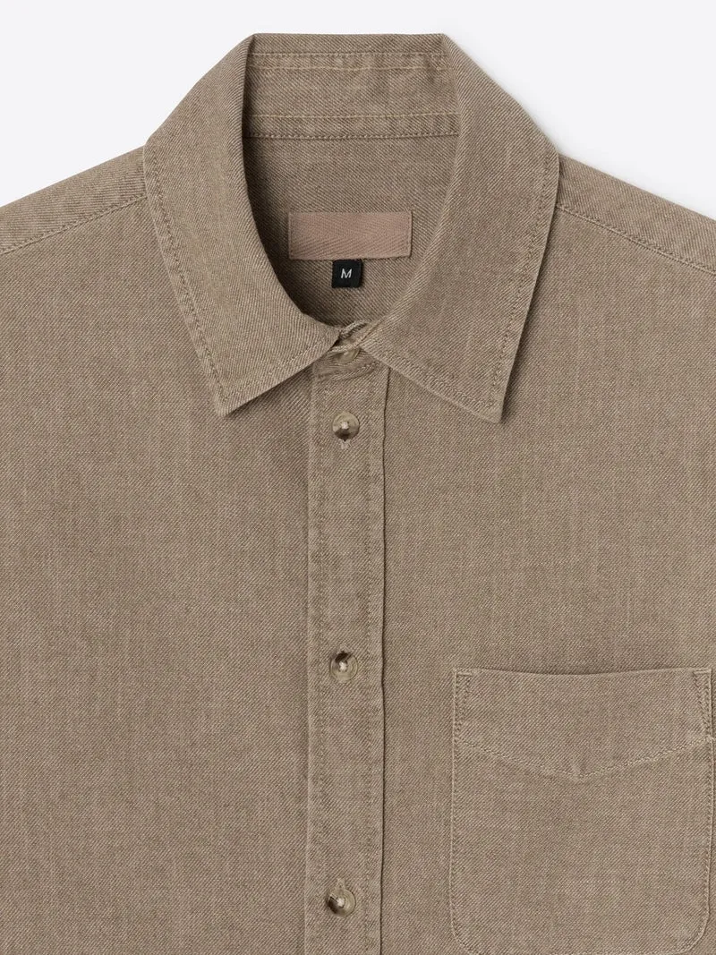 Chemise slim en jean