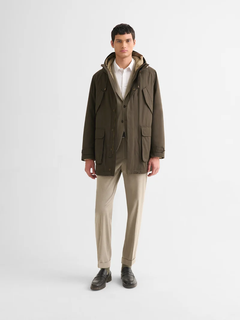 Parka 3 en 1 déperlante à capuche