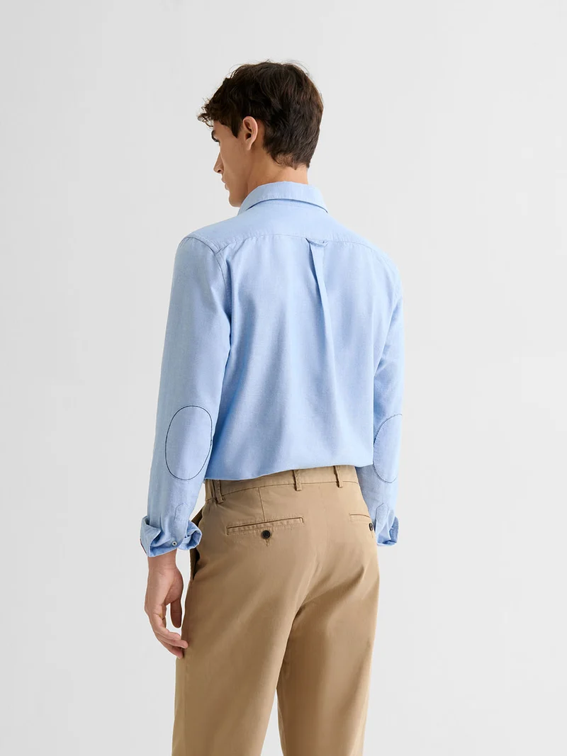 Chemise slim en coton bio