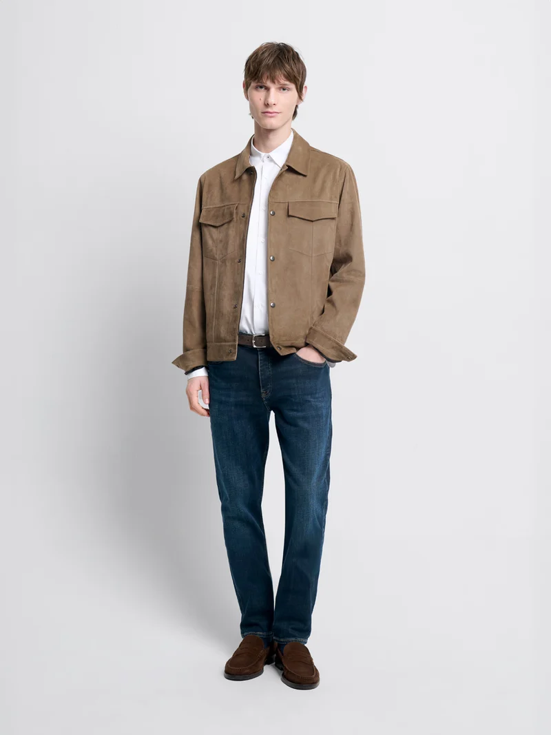 Chemise slim repassage facile