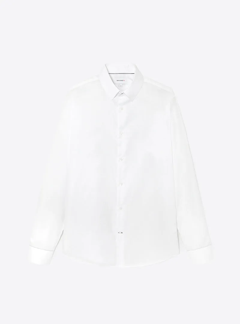 Chemise slim repassage facile