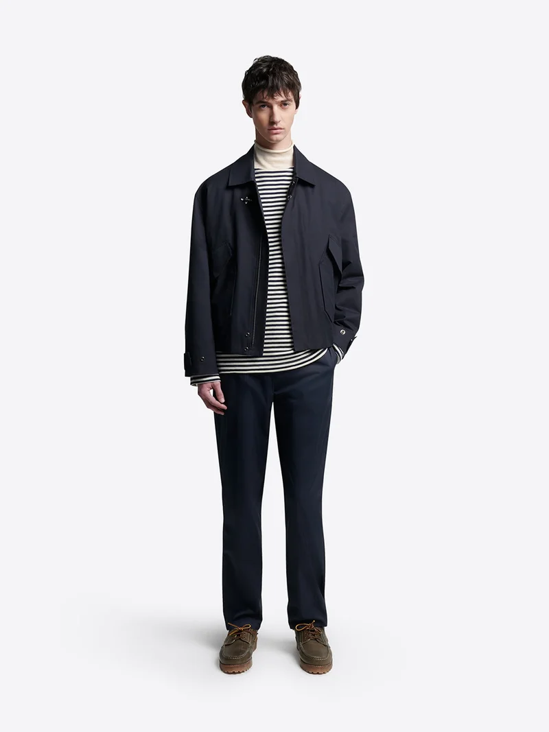 Blouson coupe boxy en coton - L'atelier