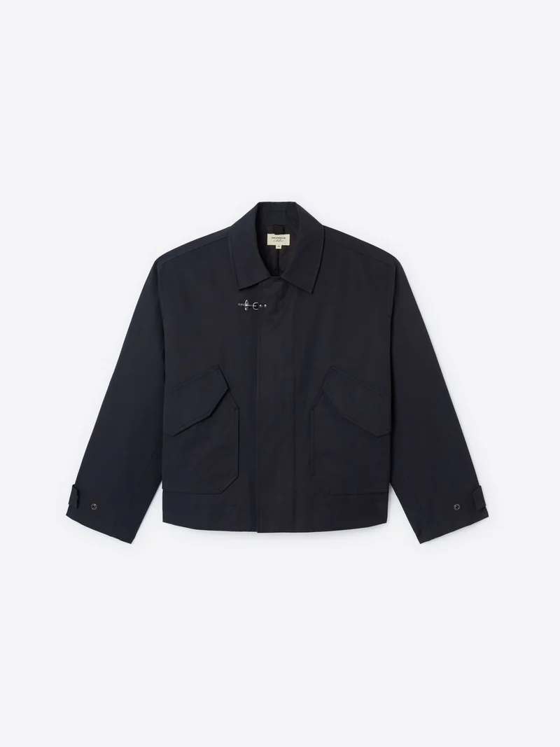 Blouson coupe boxy en coton - L'atelier