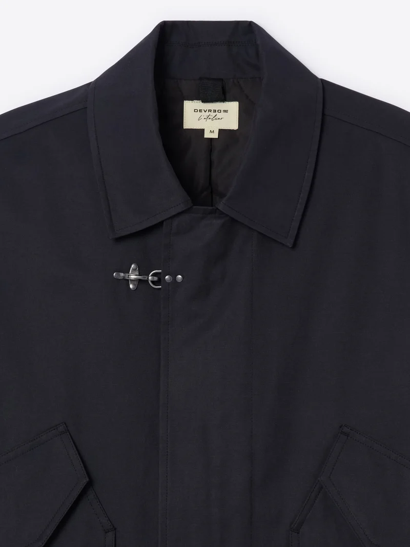 Blouson coupe boxy en coton - L'atelier