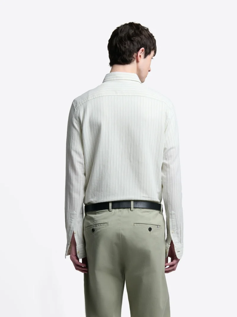 Chemise slim rayée