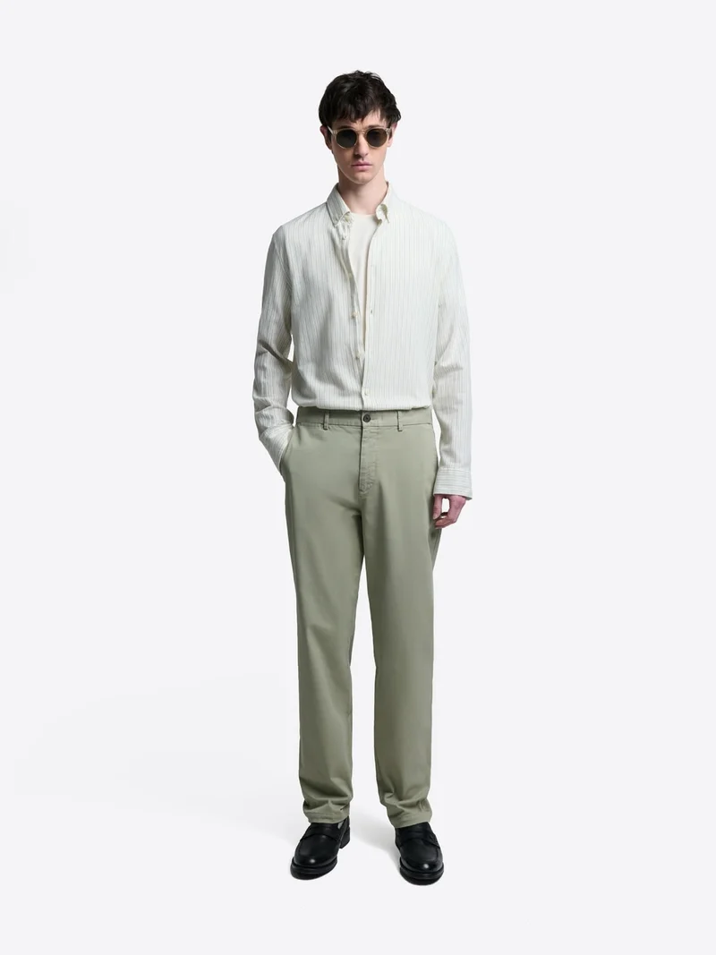 Chemise slim rayée