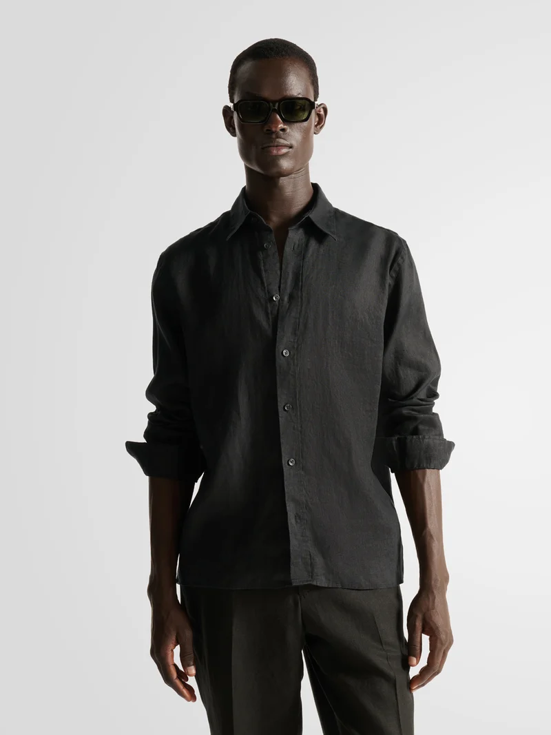 Chemise regular en lin - L'atelier