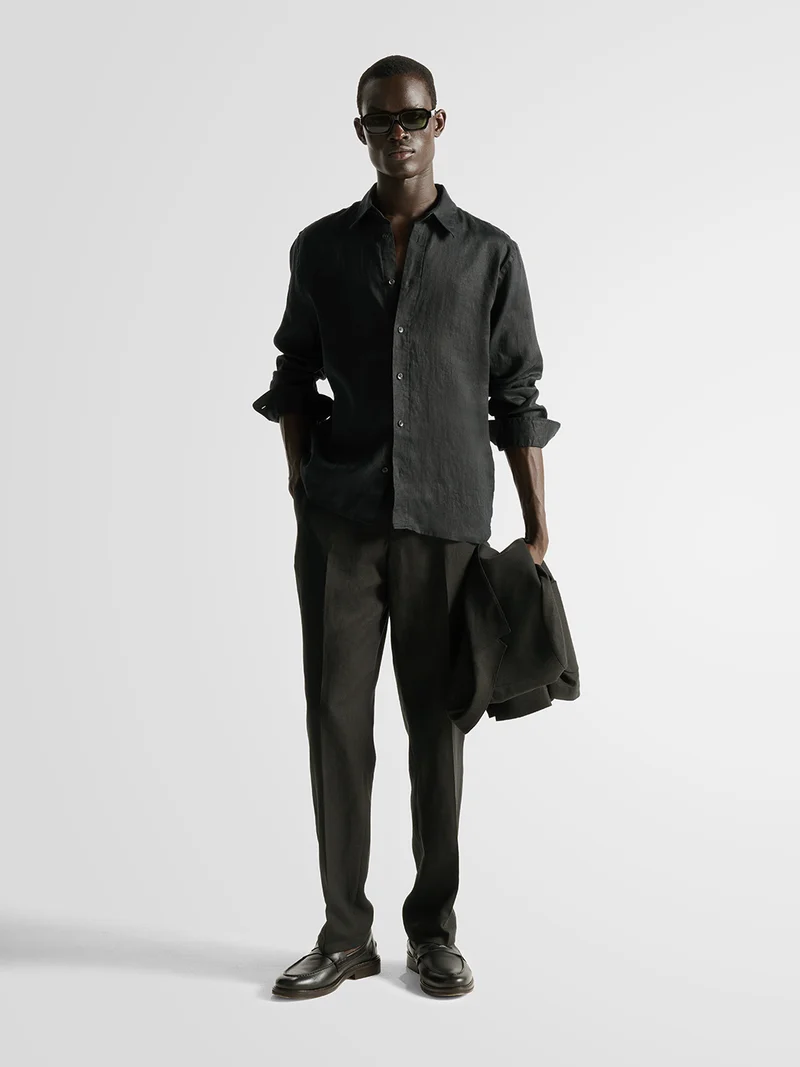 Chemise regular en lin - L'atelier