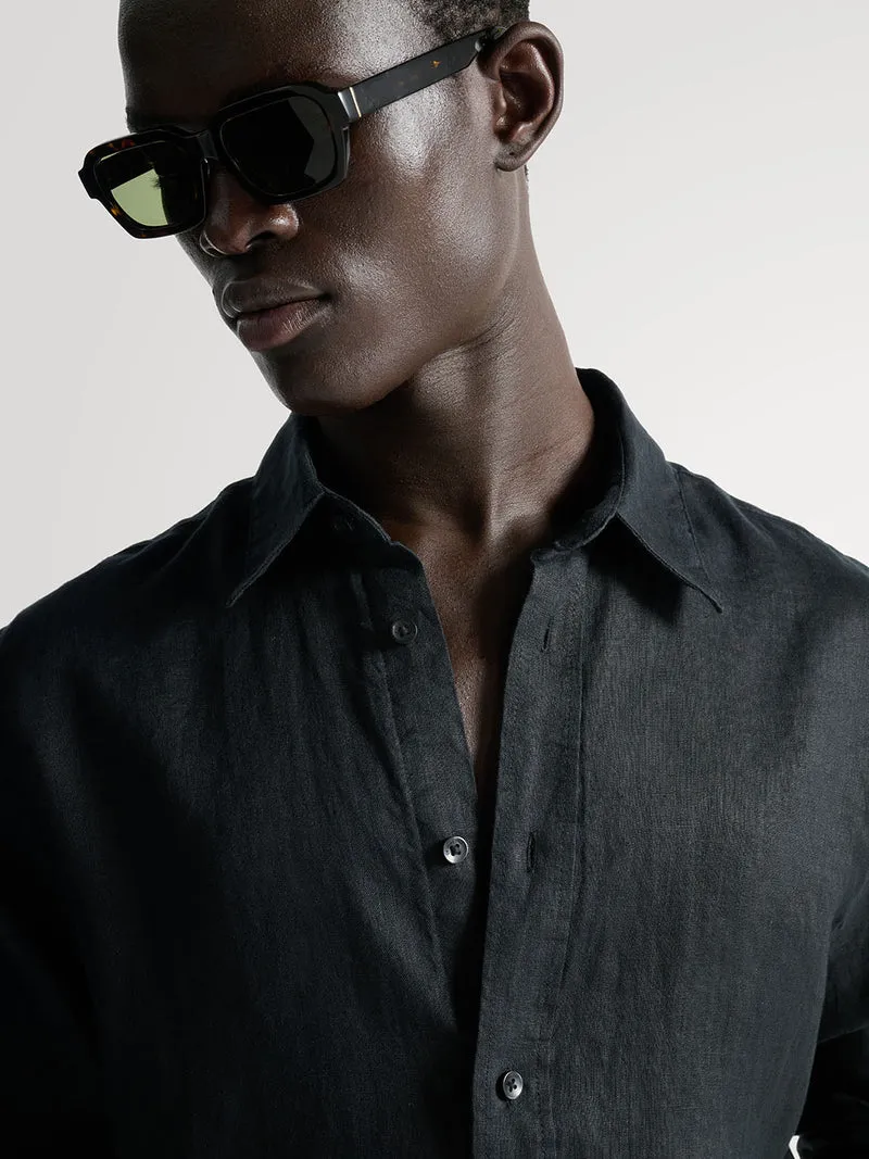 Chemise regular en lin - L'atelier