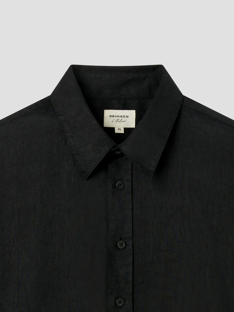 Chemise regular en lin - L'atelier
