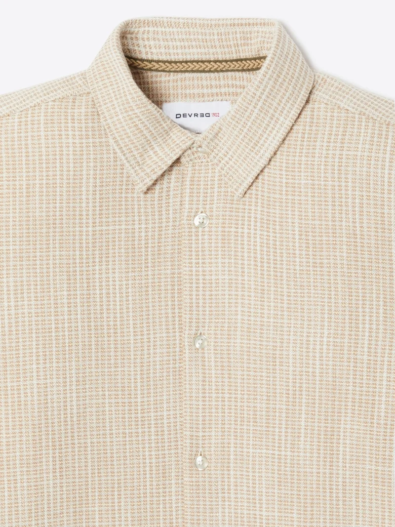 Chemise regular à motif