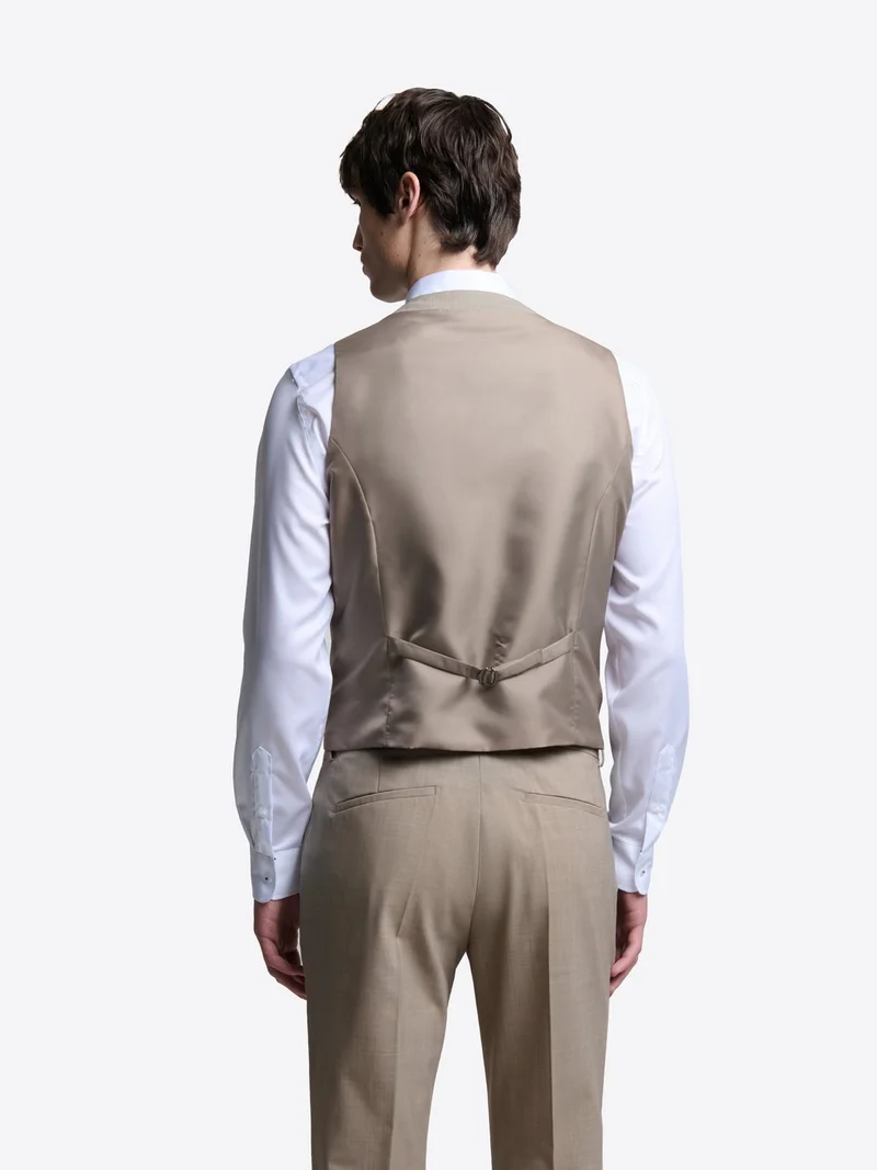 Gilet de costume tissu traveller