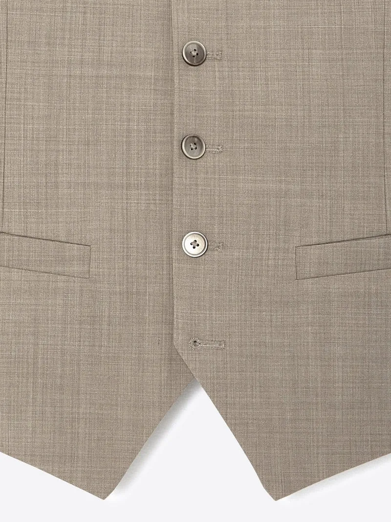 Gilet de costume tissu traveller