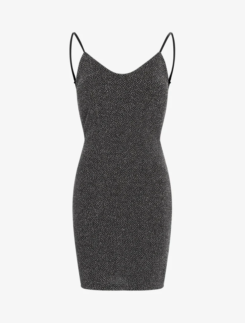 Robe dos nu irisée - Argent