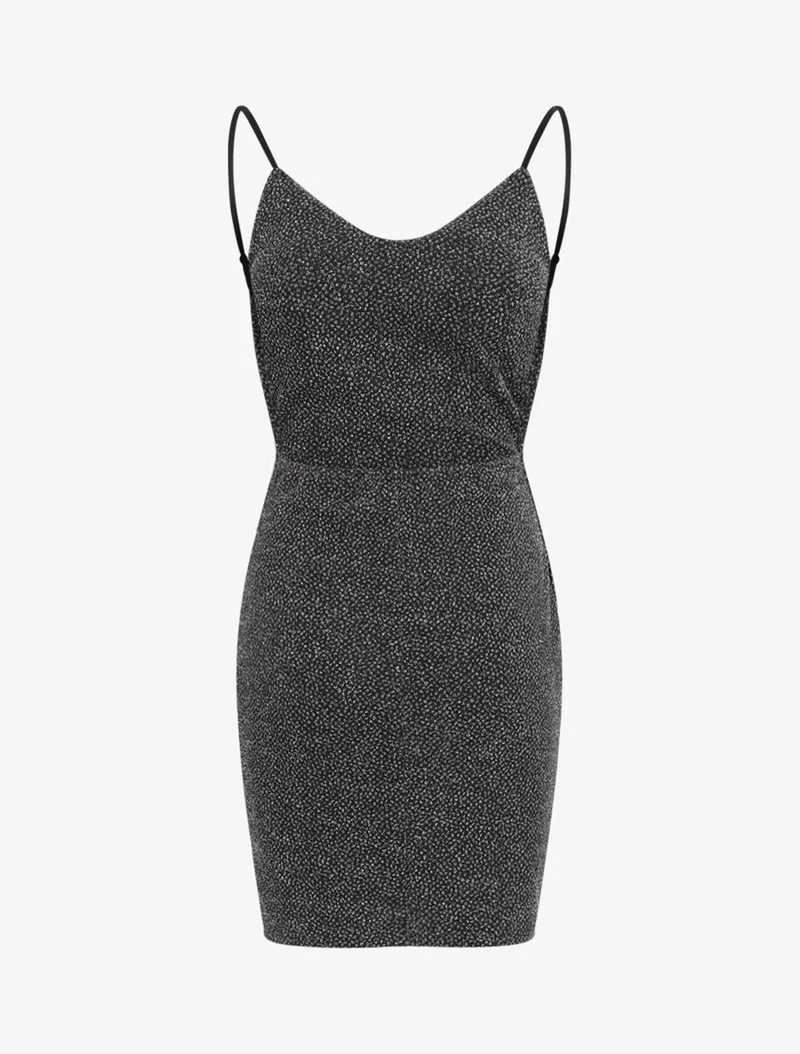 Robe dos nu irisée - Argent