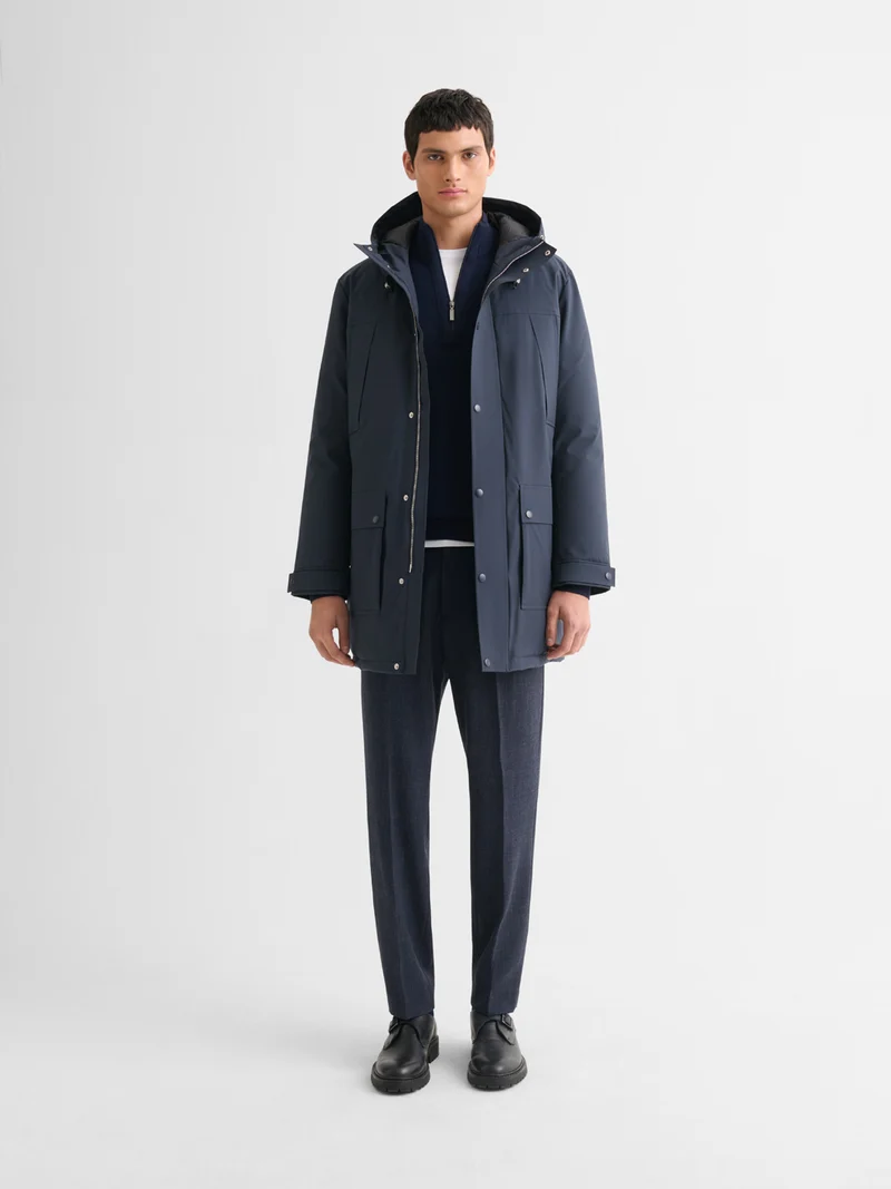 Parka à capuche