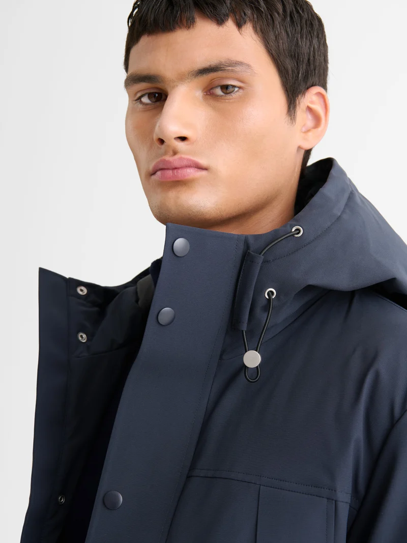 Parka à capuche