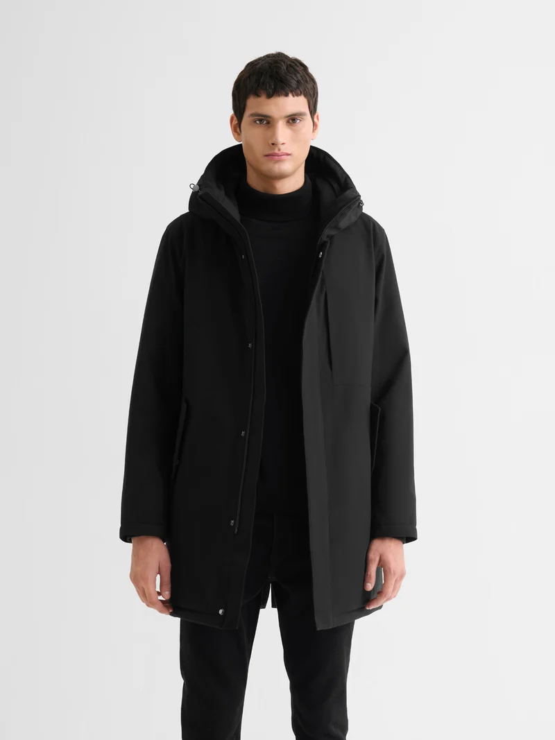 Parka déperlante à capuche