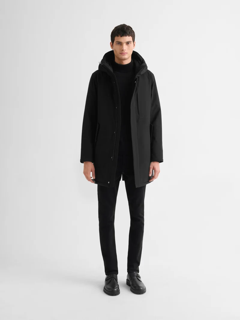Parka déperlante à capuche