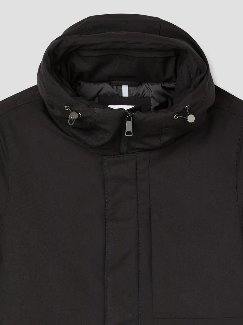 Parka déperlante à capuche