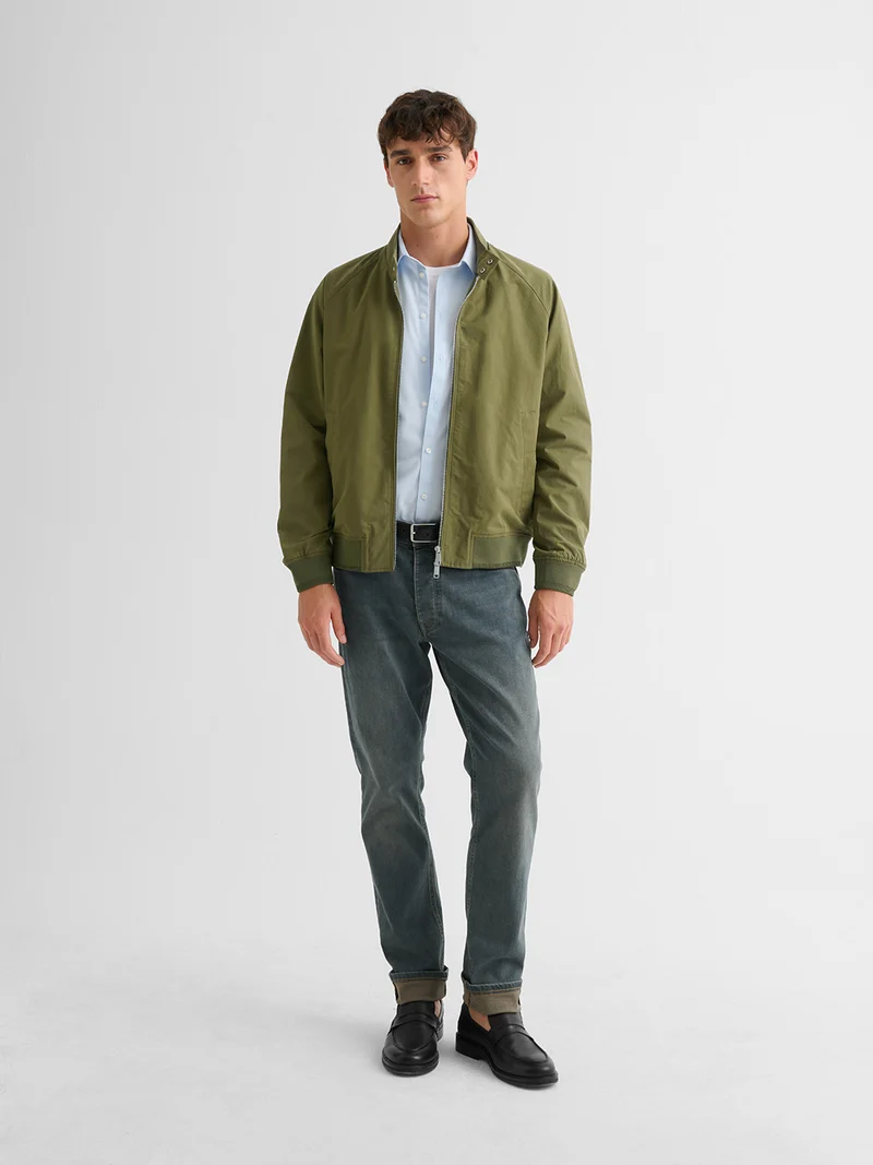 Blouson bomber déperlant col montant
