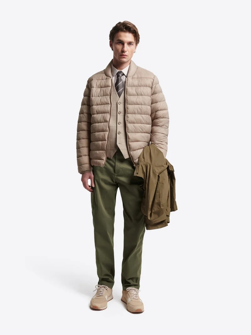 Blouson matelassé à capuche