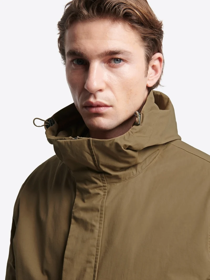 Blouson matelassé à capuche