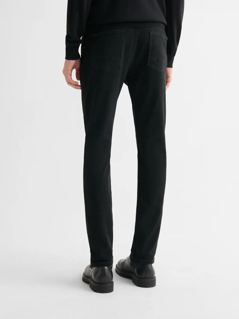 Jean denim slim teinté