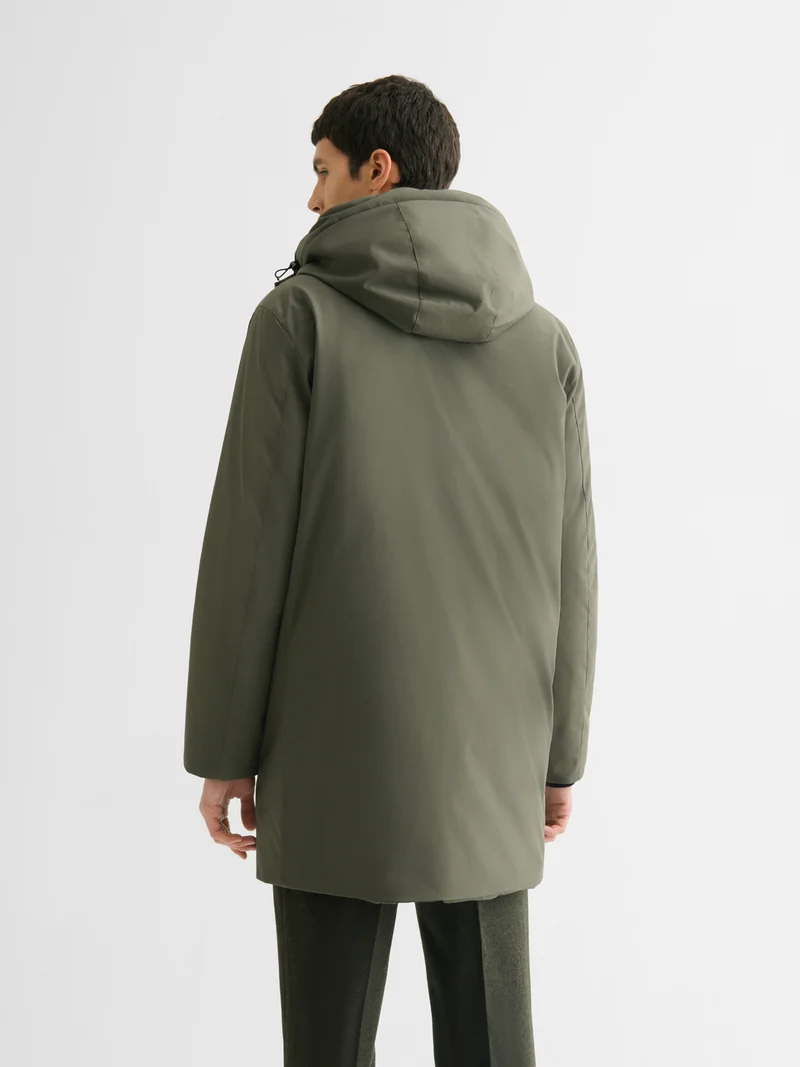 Parka déperlante à capuche